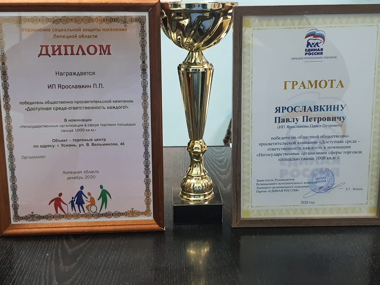 Победители конкурса «Доступная среда - ответственность каждого-2020»